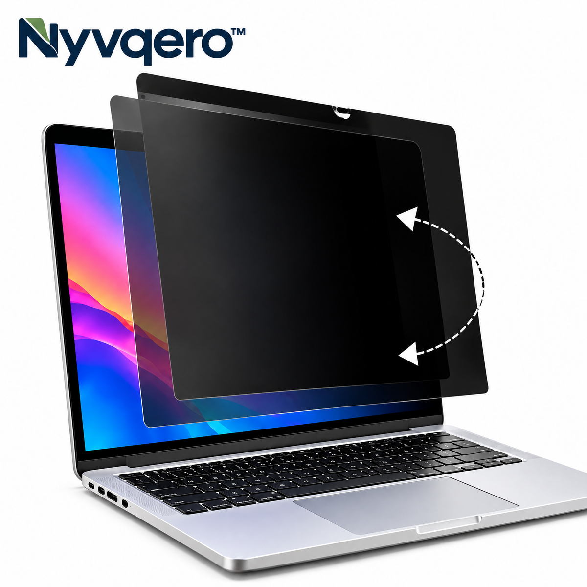Nyvqero™ Laptop Privacy Screen Filter – Anti-Peeping Screen Protector for Compatible Laptops, Multiple Sizes for Office, Travel & Everyday Privacy